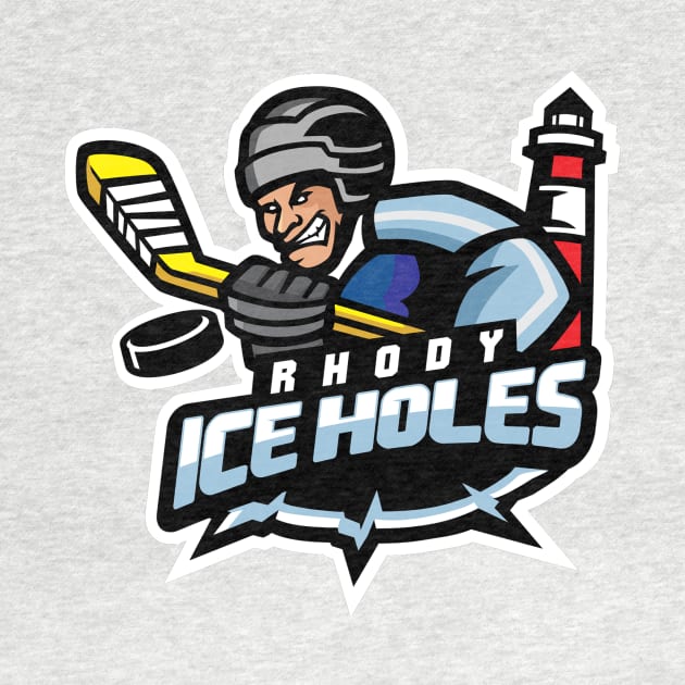 O.G. Ice Holes Logo by Rhody Hockey